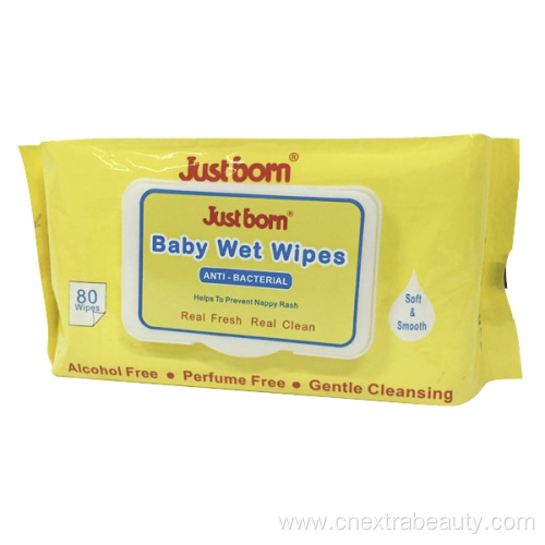 Line Alcohol Free Natural Baby Wet Wipes